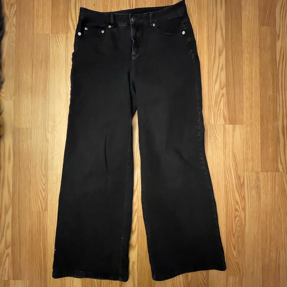 Isaac Mizrahi High Rise Stretch Jeans Navy Blue Size 6P